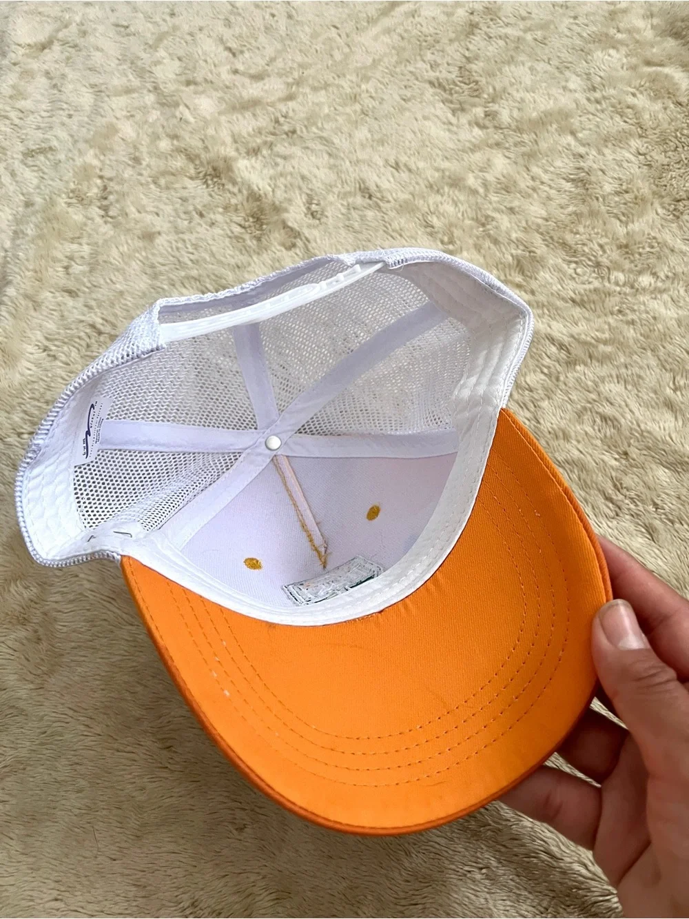 SD LOYAL Adult City Orange Breathable Snapback Hat
